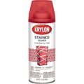 Krylon Krylon STG-9026 Stained Glass Aerosal - Cranberry Red STG-9026